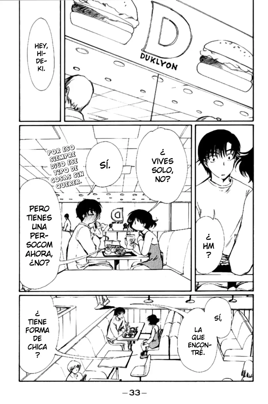 Chobits capítulo 14, página 9