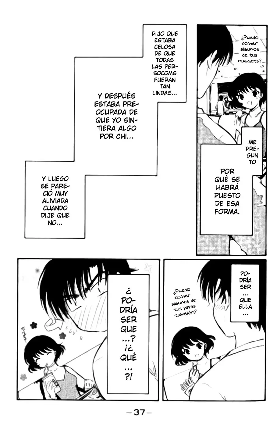 Chobits capítulo 14, página 13