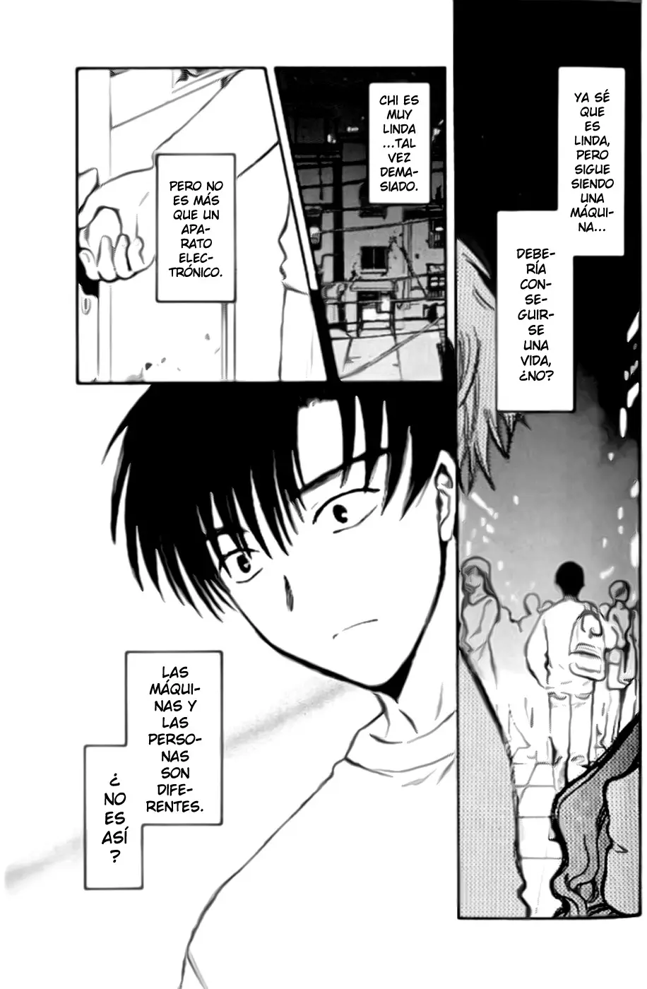 Chobits capítulo 15, página 11