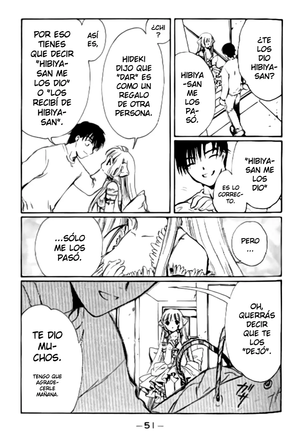 Chobits capítulo 15, página 13
