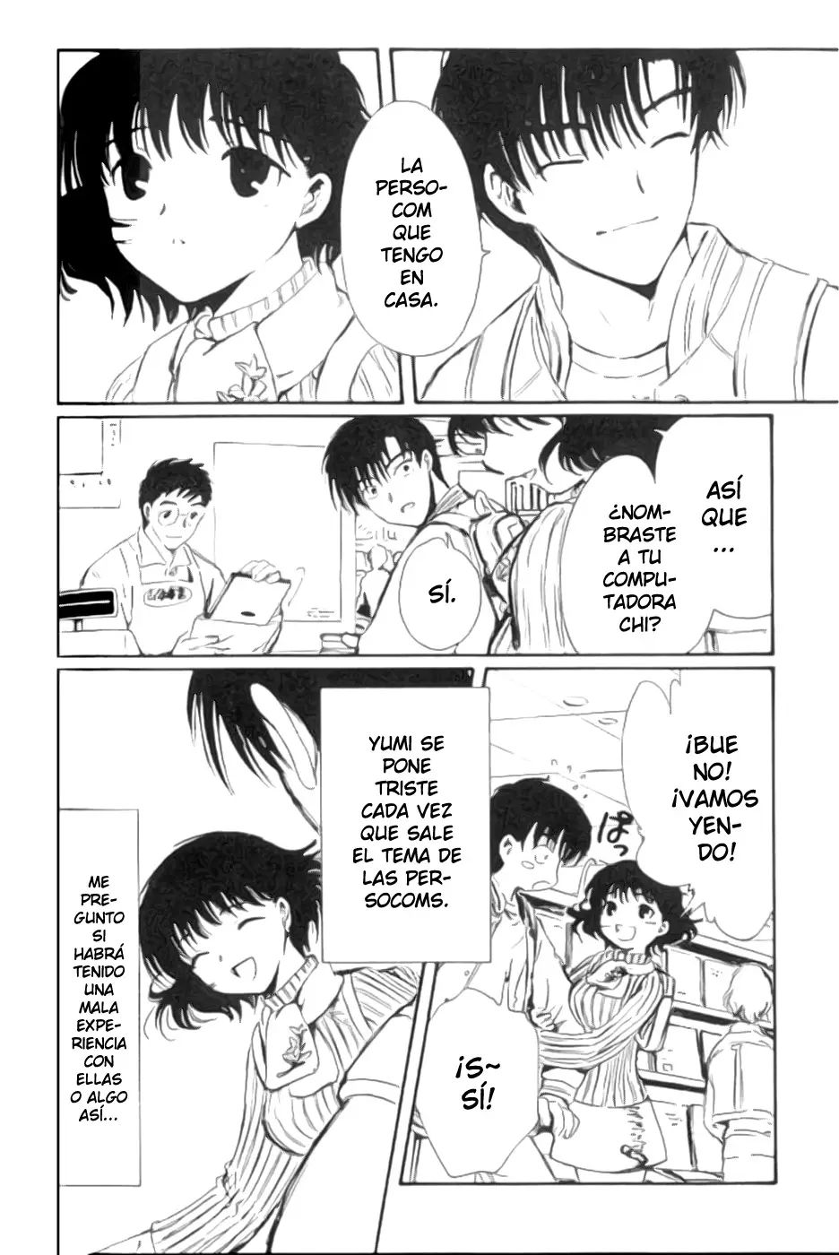 Chobits capítulo 16, página 12