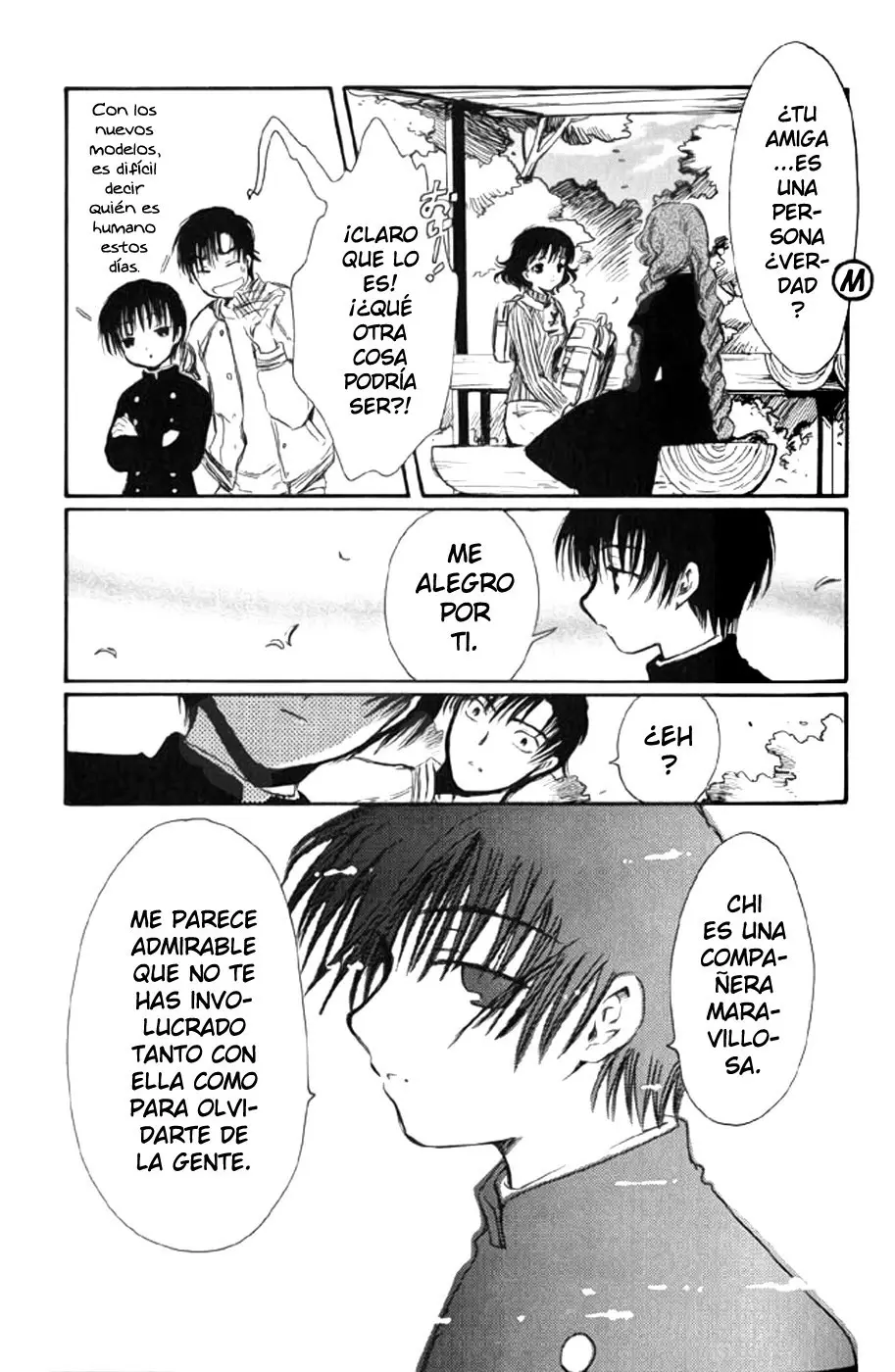 Chobits capítulo 17, página 7