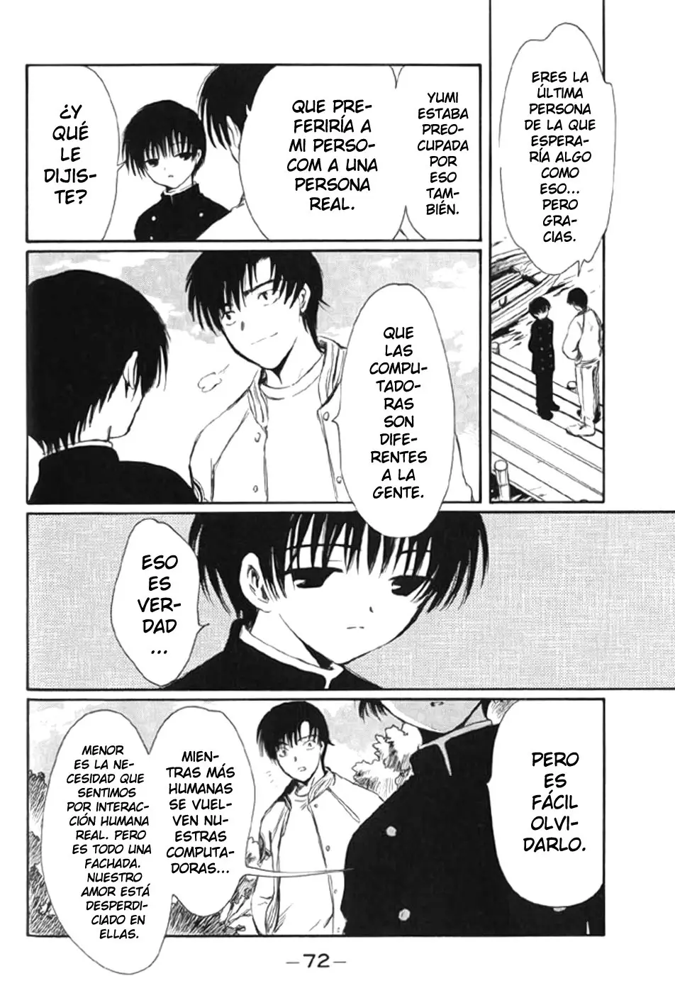 Chobits capítulo 17, página 8