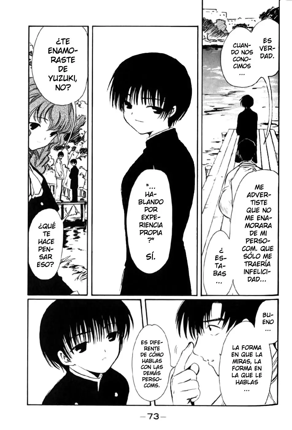 Chobits capítulo 17, página 9