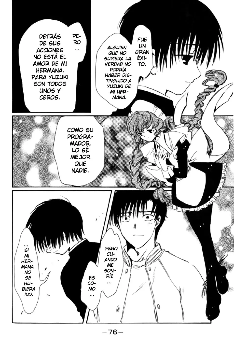 Chobits capítulo 17, página 12