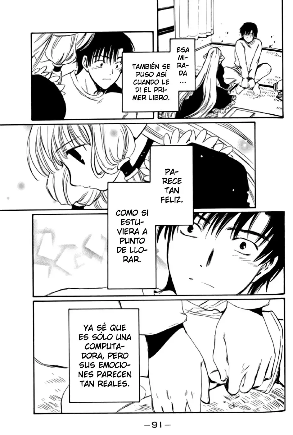 Chobits capítulo 18, página 13