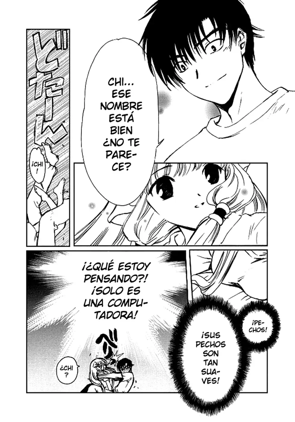 Chobits capítulo 2, página 9