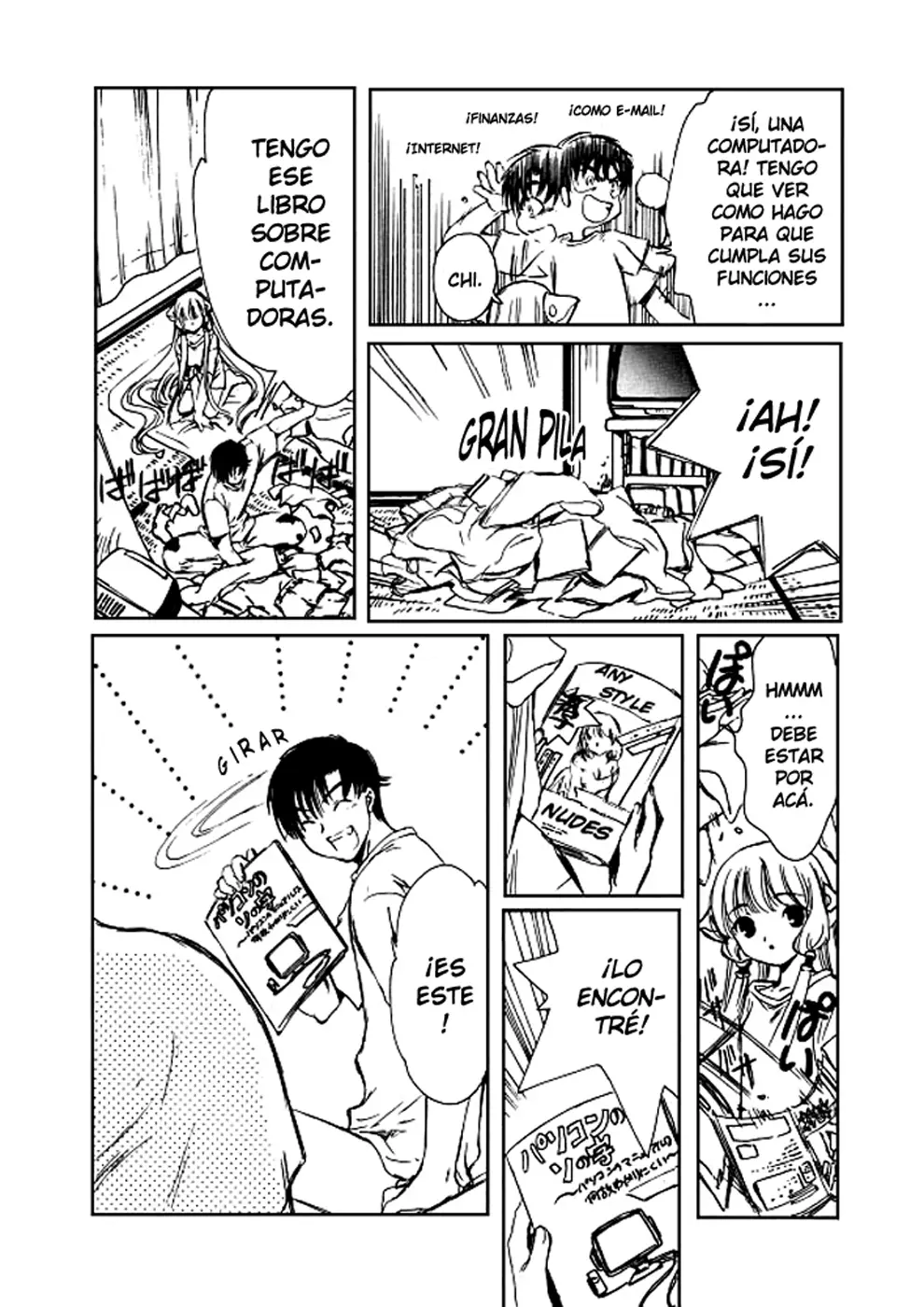 Chobits capítulo 2, página 10