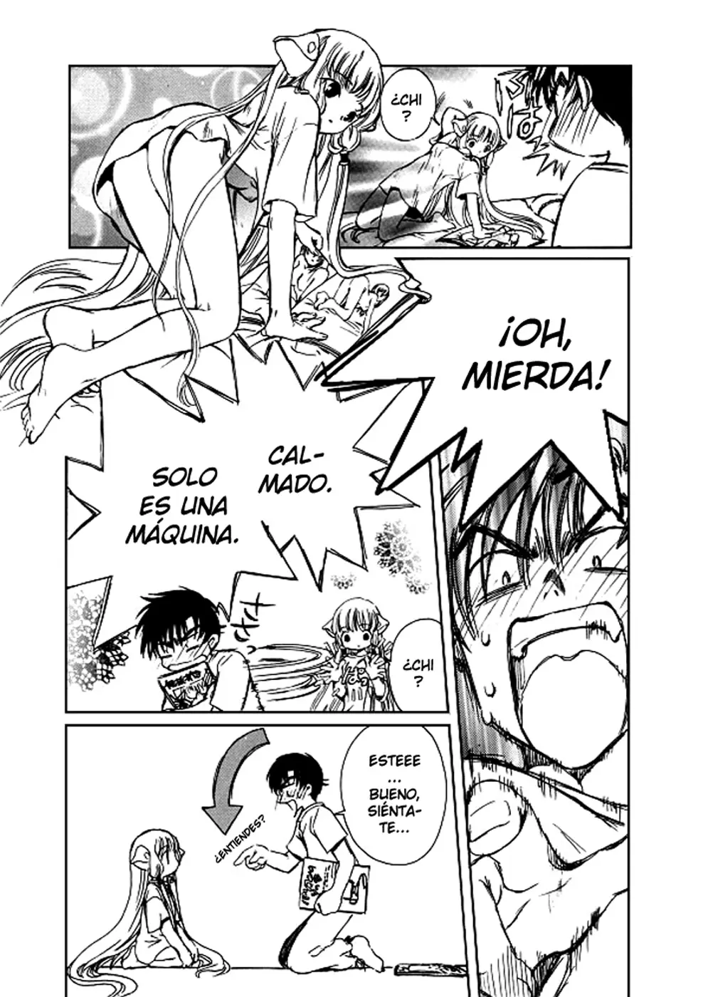 Chobits capítulo 2, página 11