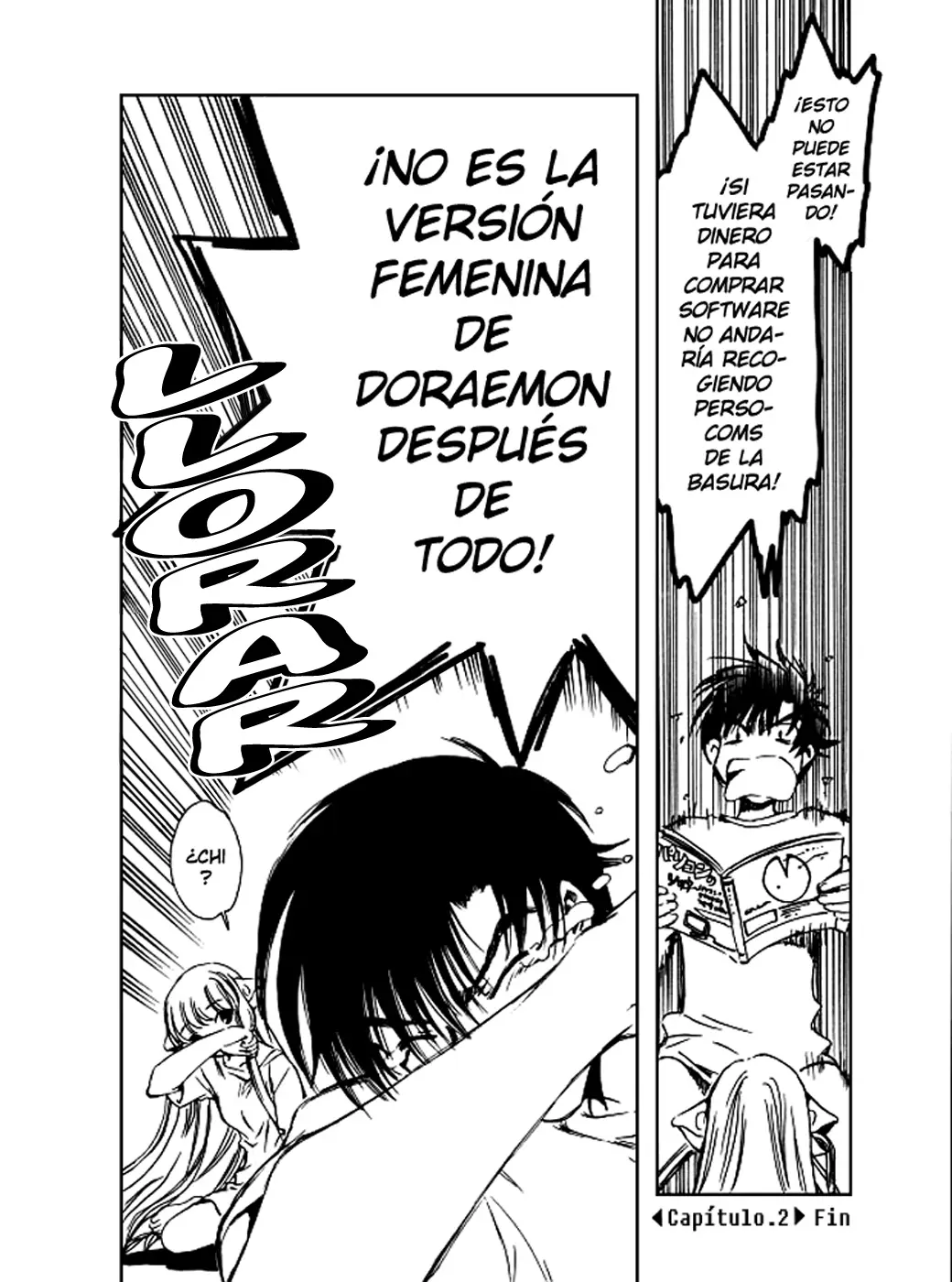 Chobits capítulo 2, página 16