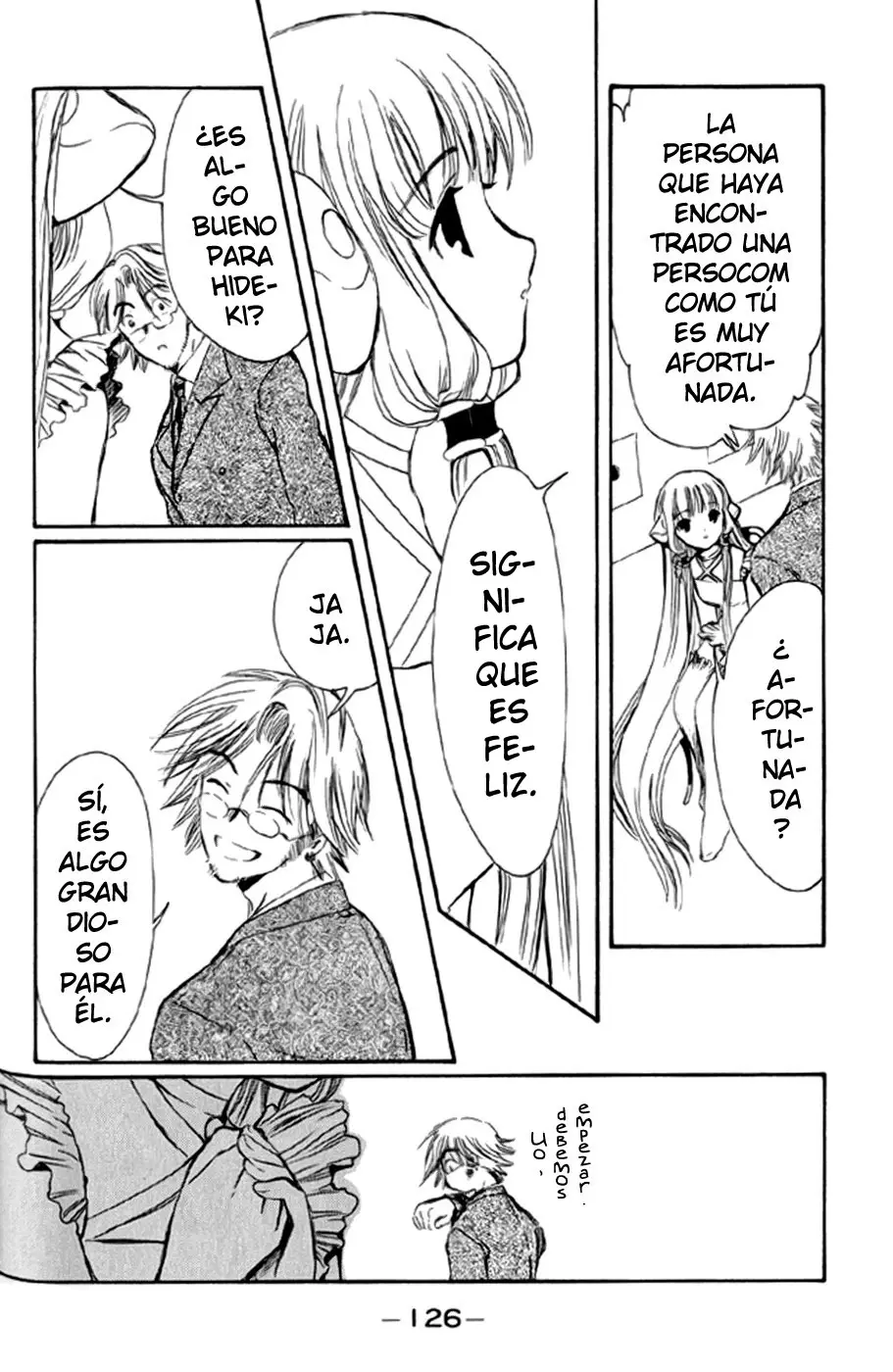 Chobits capítulo 21, página 6