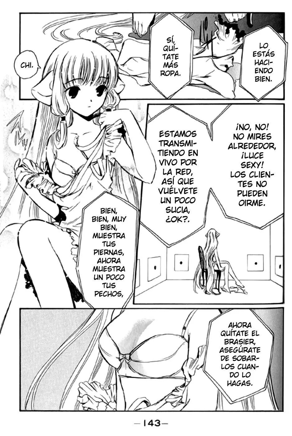 Chobits capítulo 22, página 9