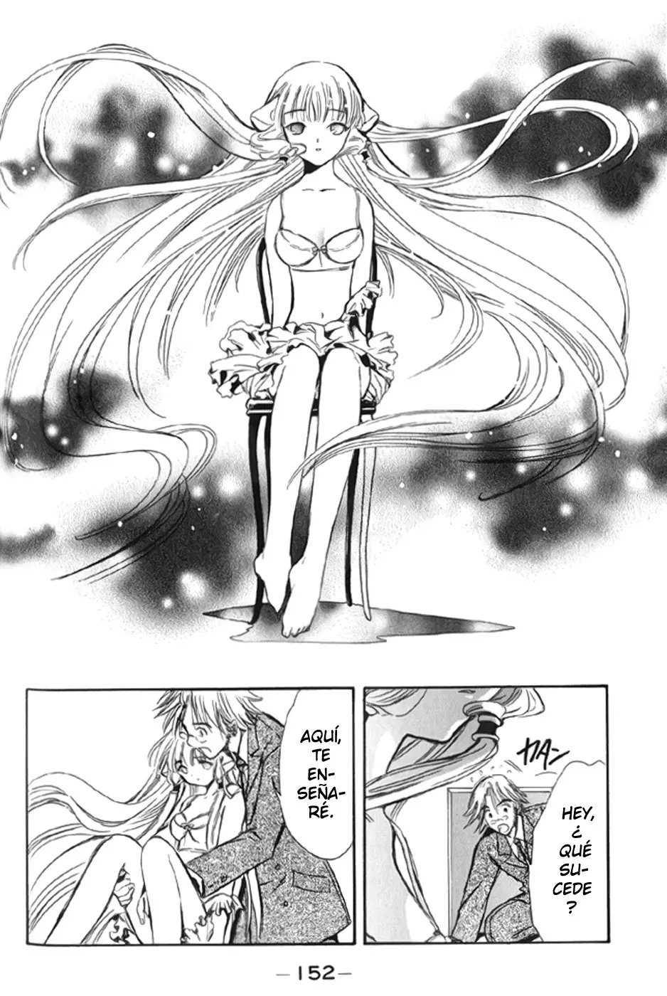 Chobits capítulo 23, página 4