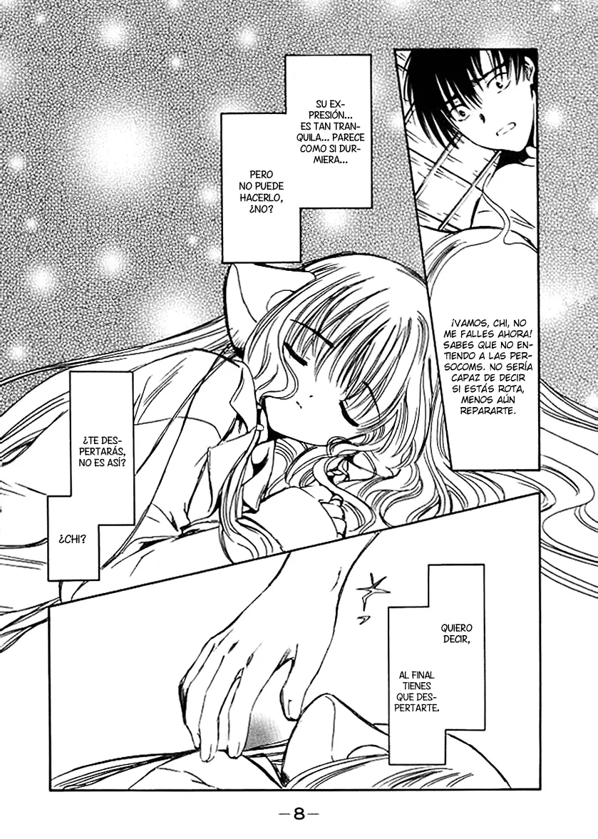 Chobits capítulo 25, página 9