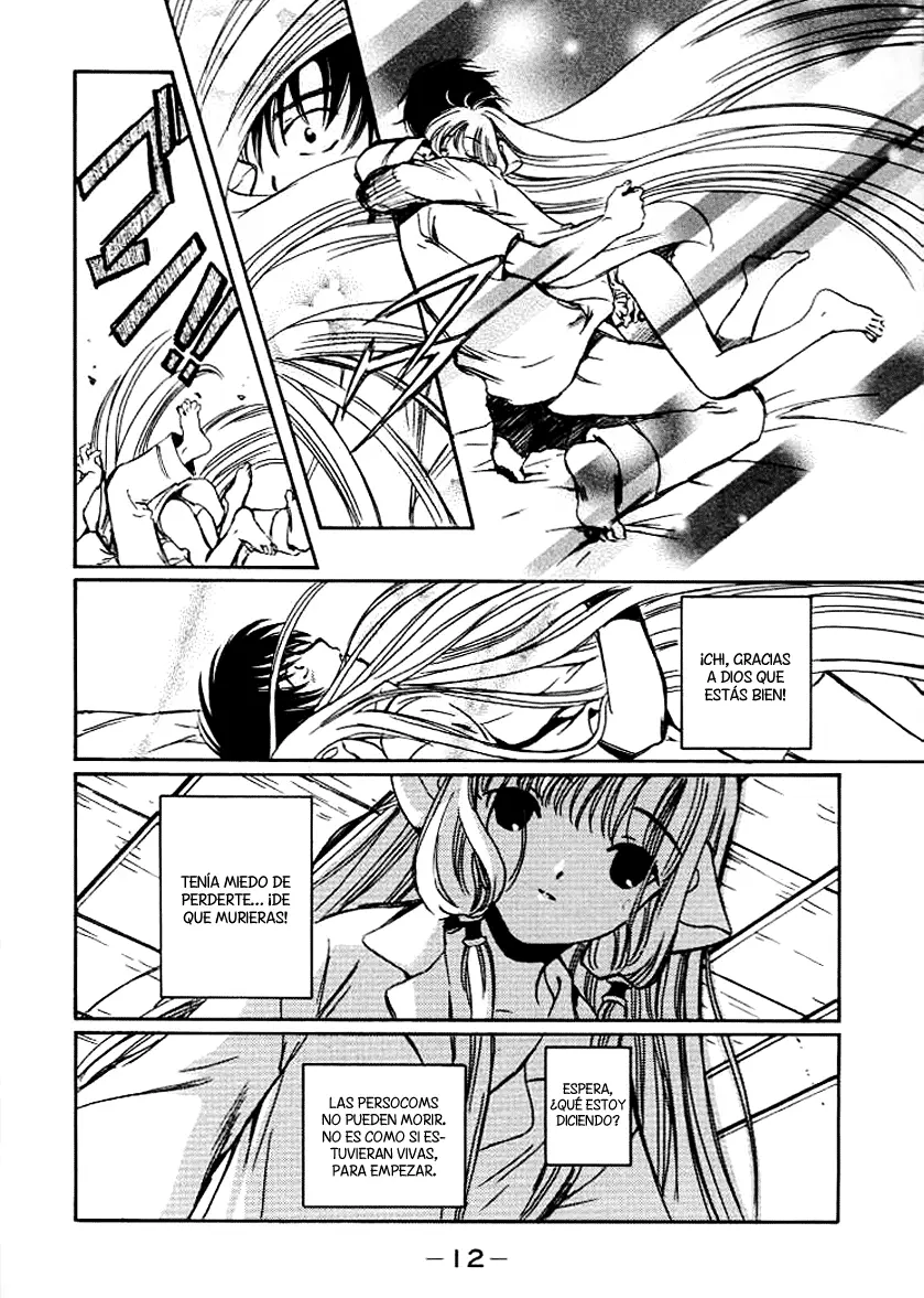 Chobits capítulo 25, página 13