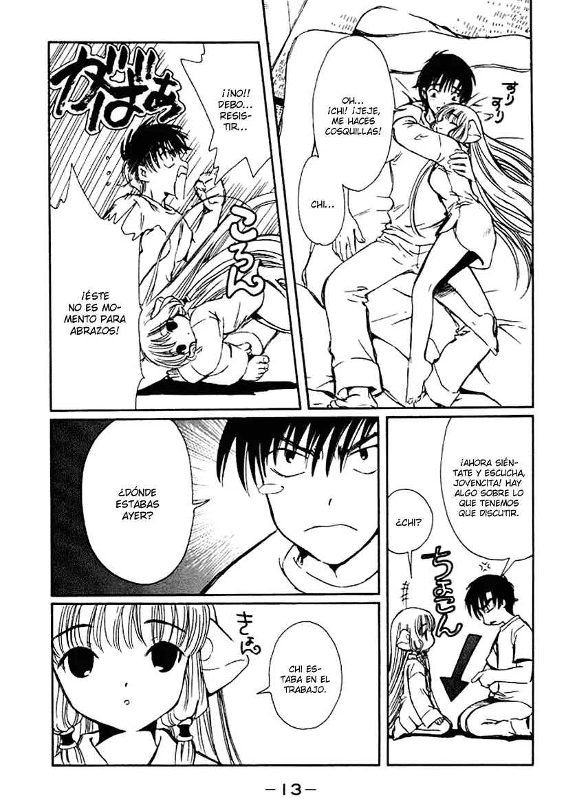 Chobits capítulo 25, página 14
