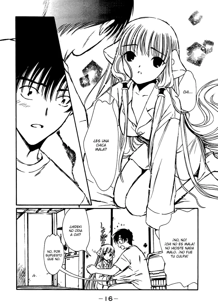 Chobits capítulo 25, página 17