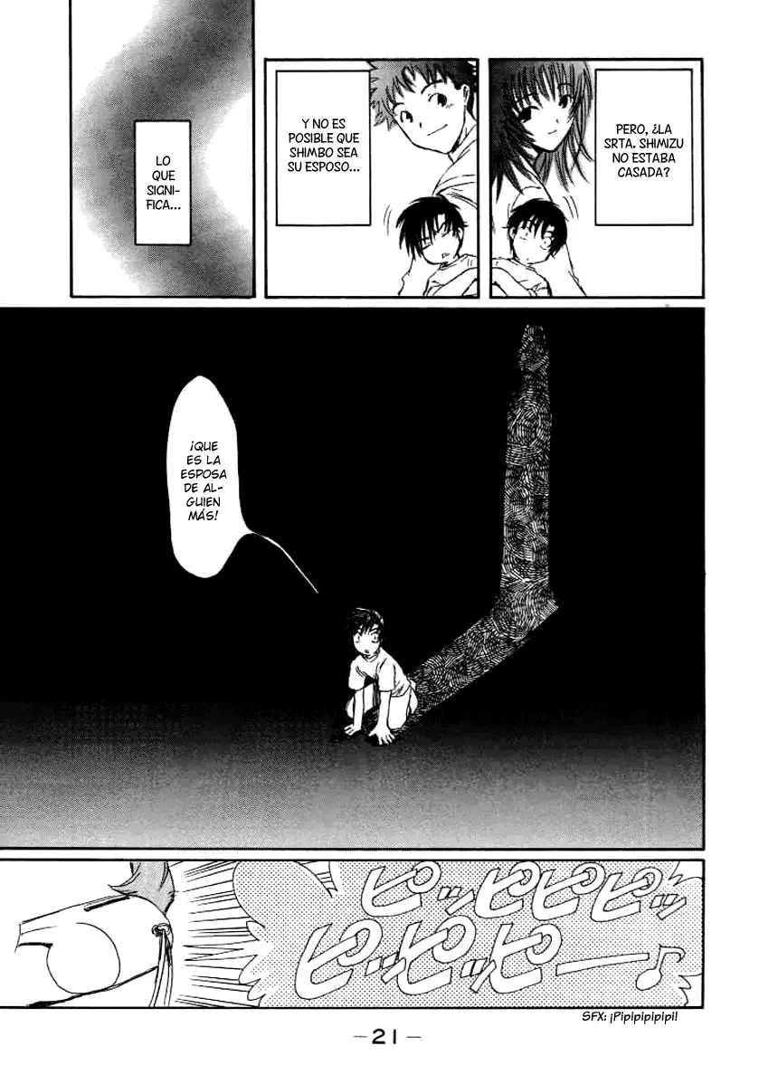 Chobits capítulo 25, página 22
