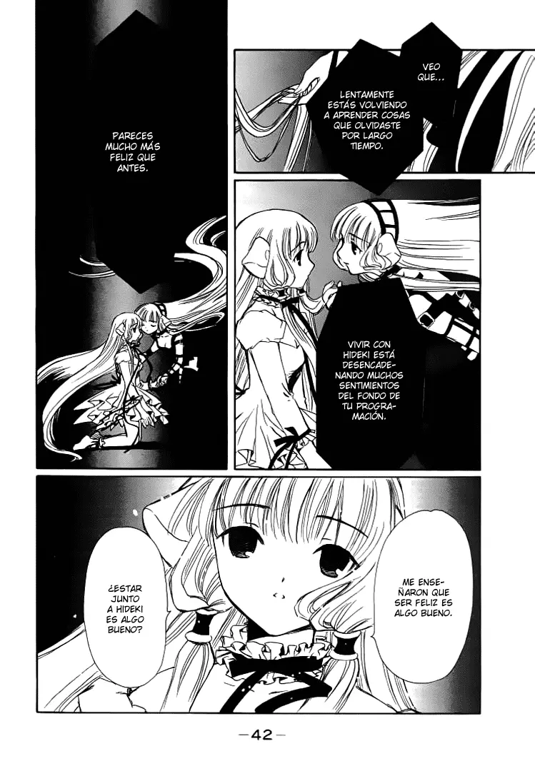 Chobits capítulo 27, página 4