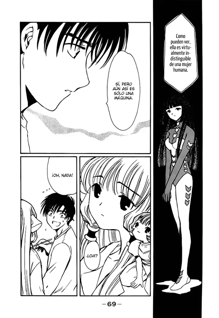 Chobits capítulo 29, página 3