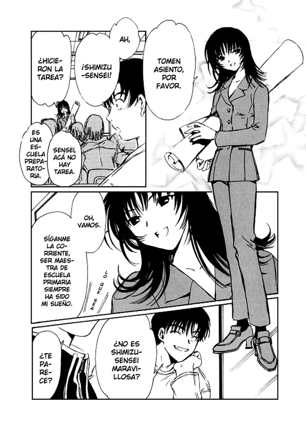Chobits capítulo 3, página 6