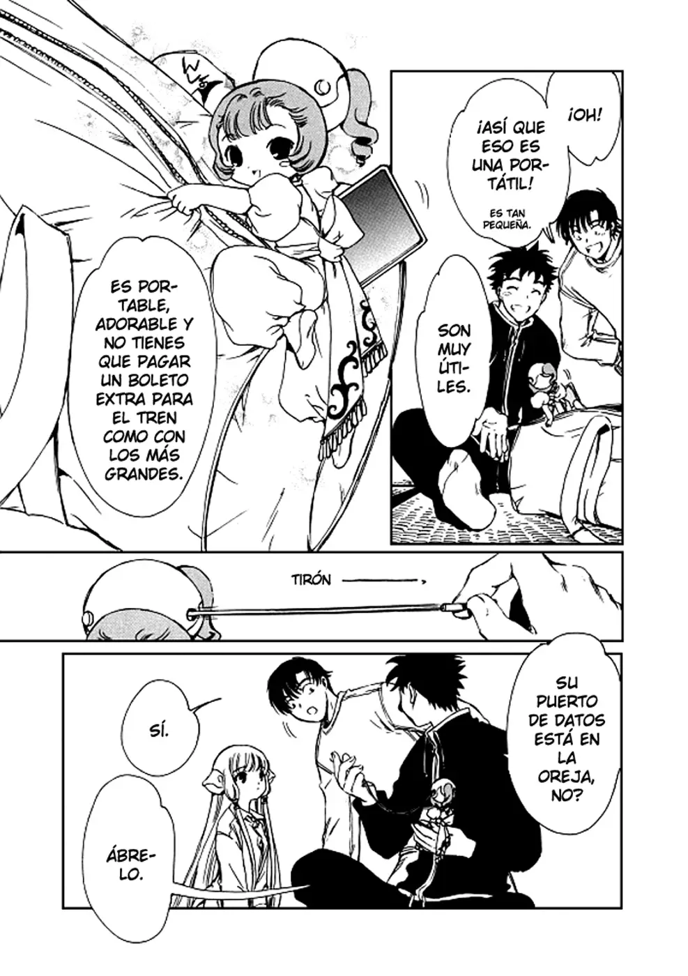 Chobits capítulo 3, página 13