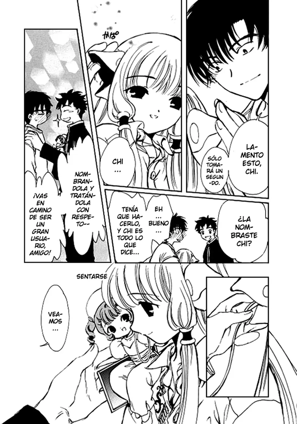 Chobits capítulo 3, página 14