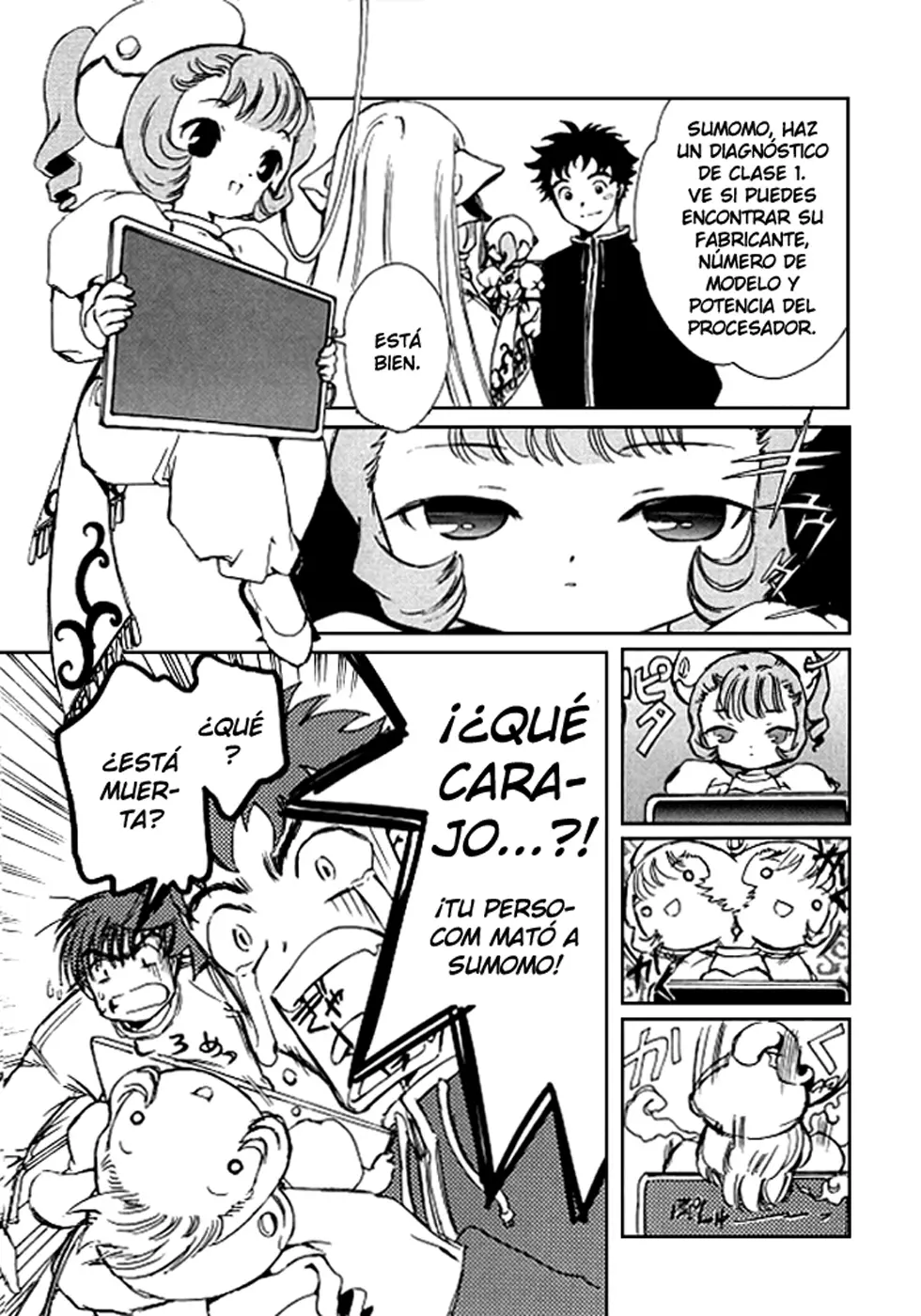 Chobits capítulo 3, página 15