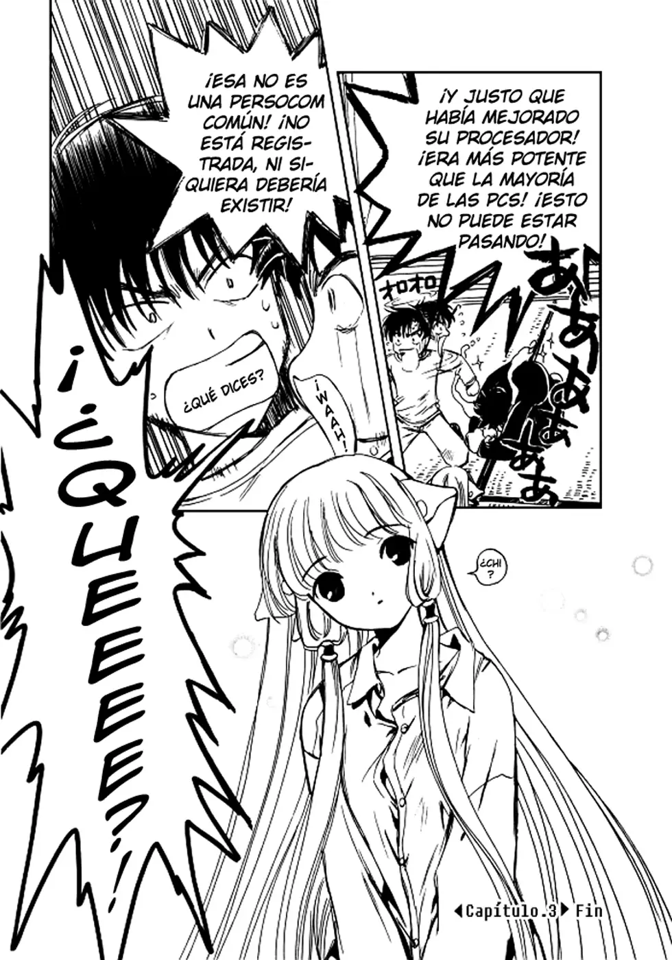 Chobits capítulo 3, página 16