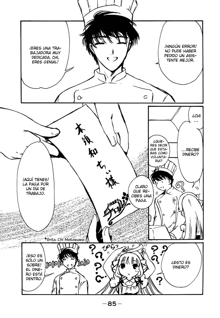 Chobits capítulo 30, página 5