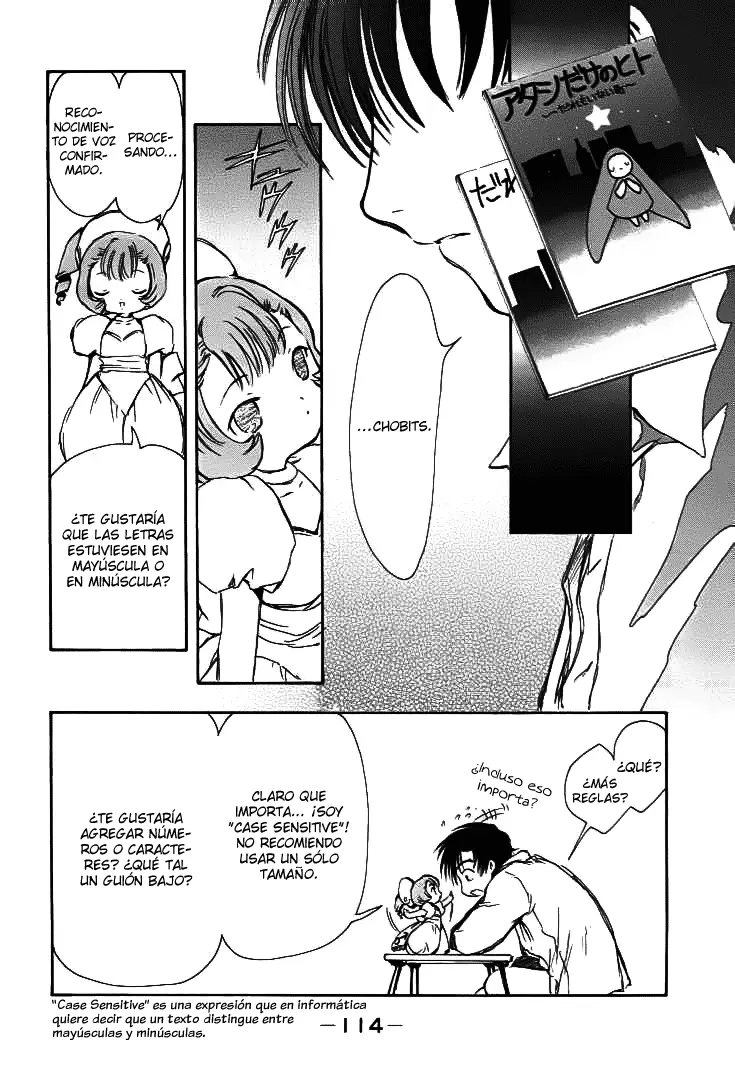Chobits capítulo 32, página 6