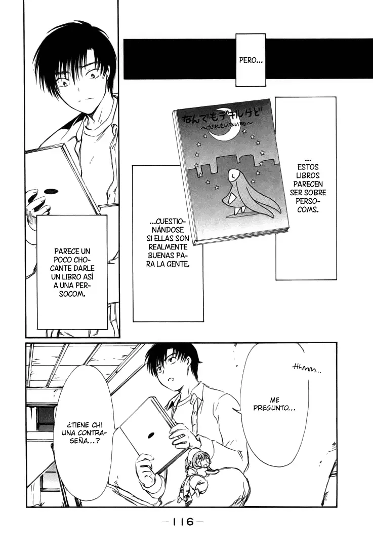 Chobits capítulo 32, página 8