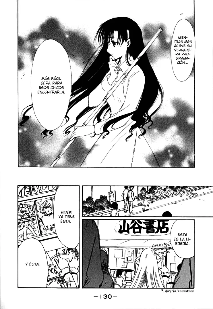 Chobits capítulo 33, página 8