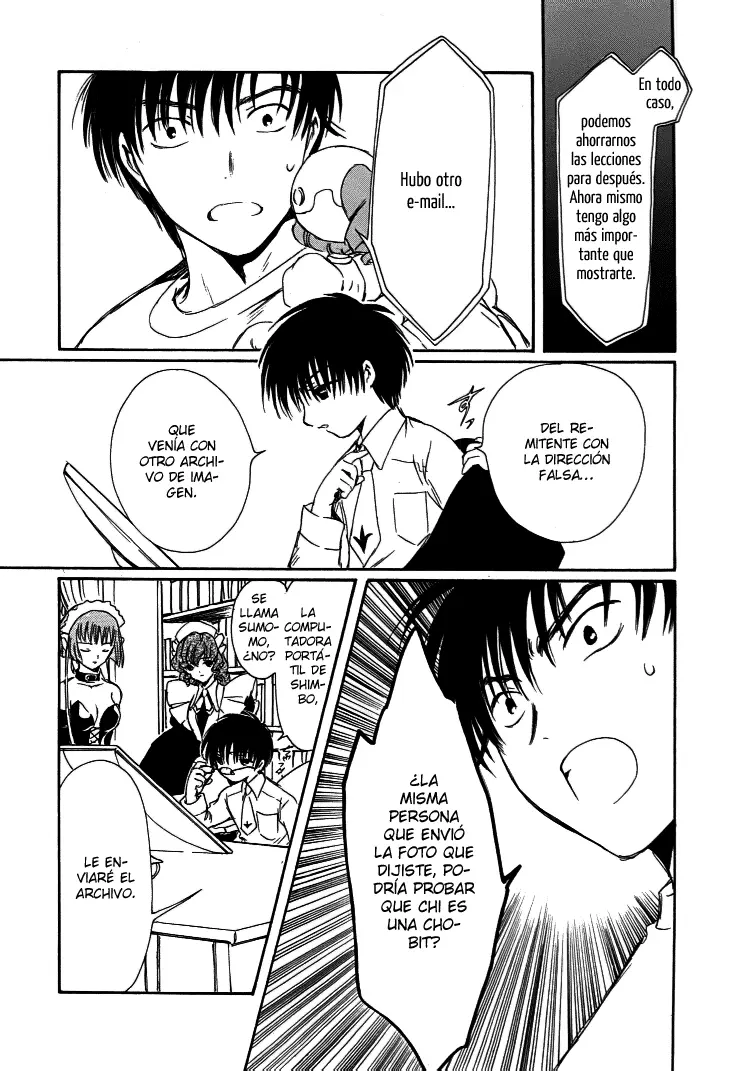 Chobits capítulo 35, página 8