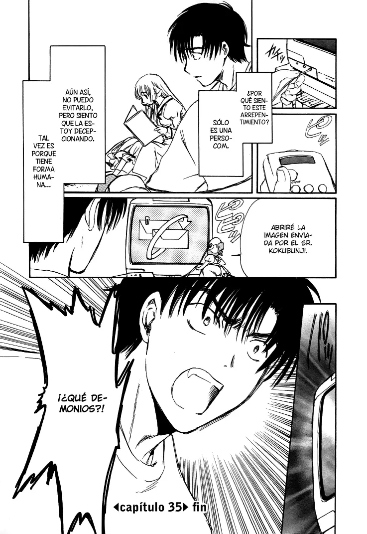 Chobits capítulo 35, página 14