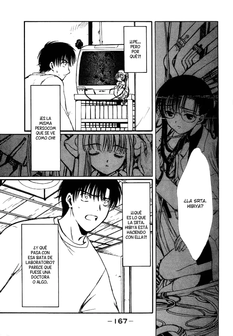 Chobits capítulo 36, página 3