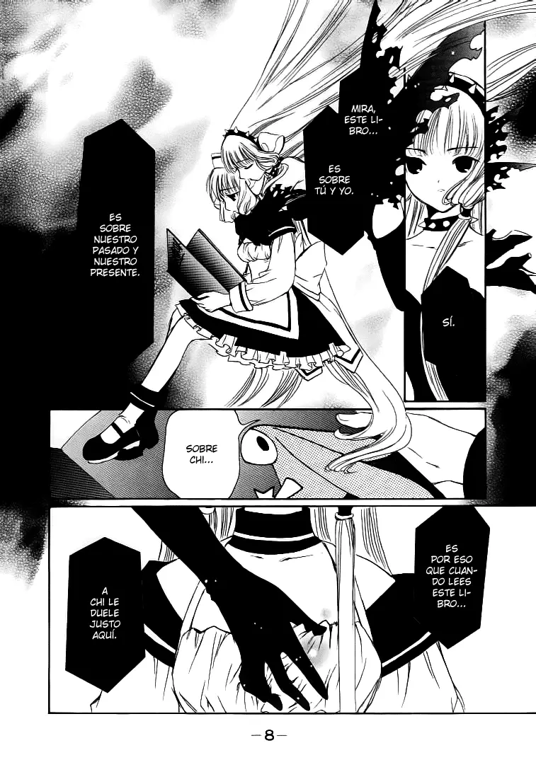Chobits capítulo 37, página 8
