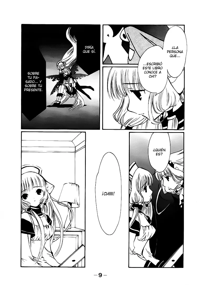 Chobits capítulo 37, página 9