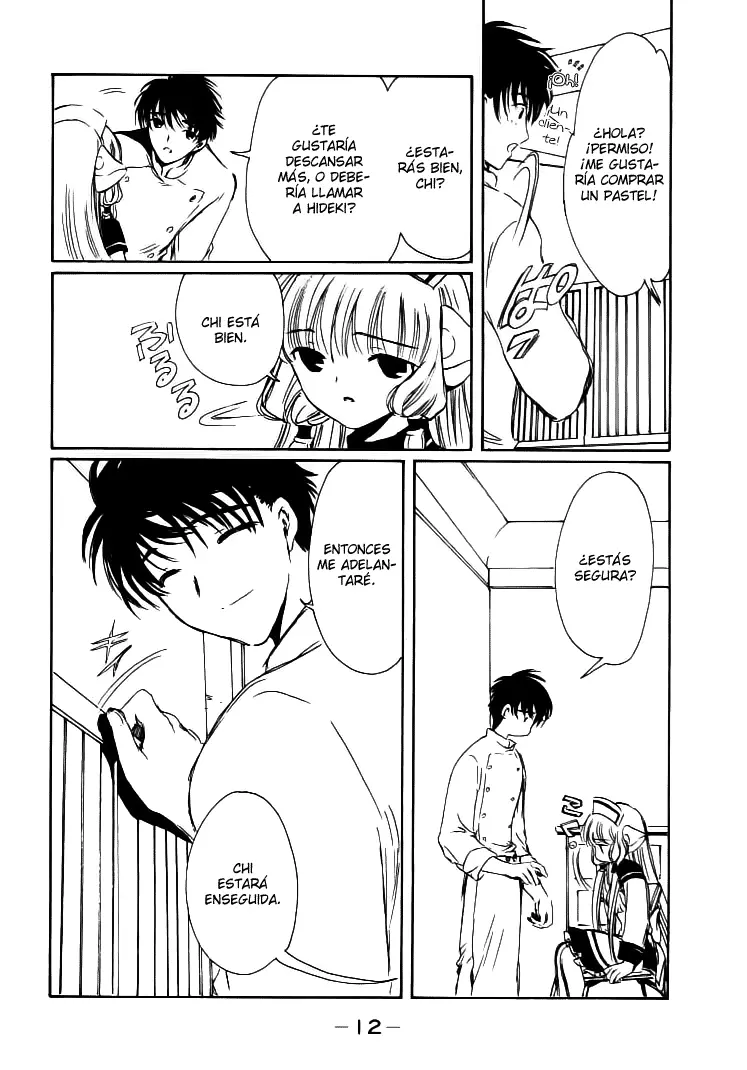 Chobits capítulo 37, página 12