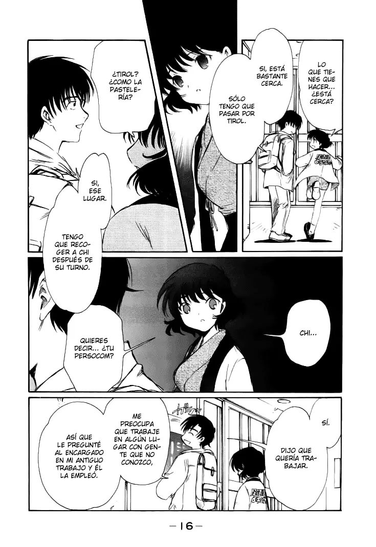 Chobits capítulo 37, página 16