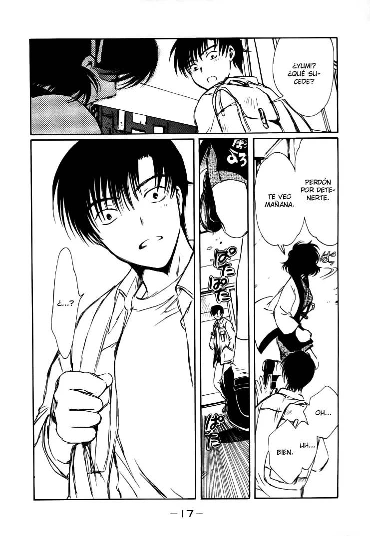 Chobits capítulo 37, página 17