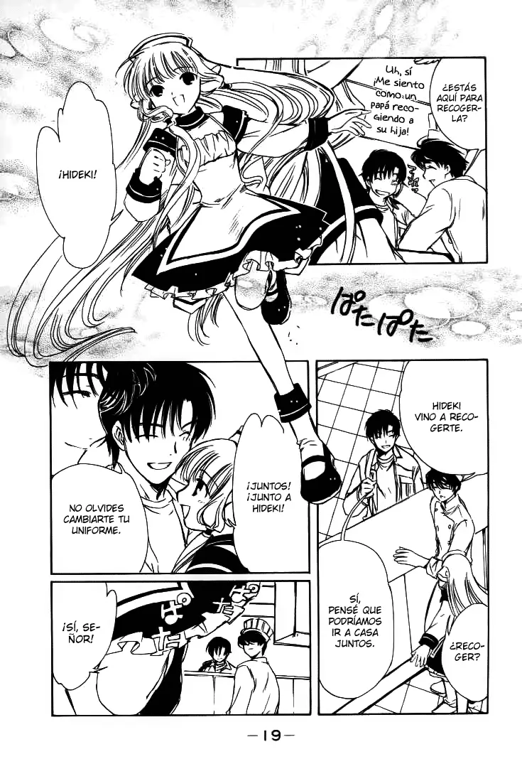 Chobits capítulo 37, página 19