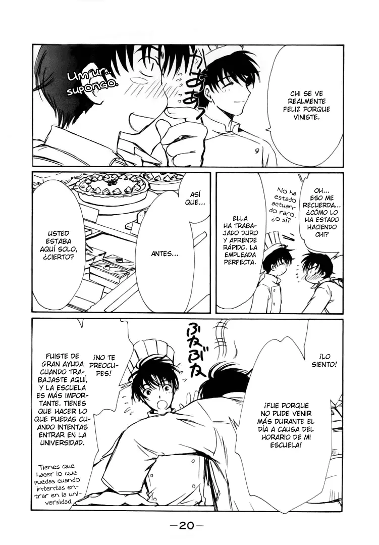 Chobits capítulo 37, página 20