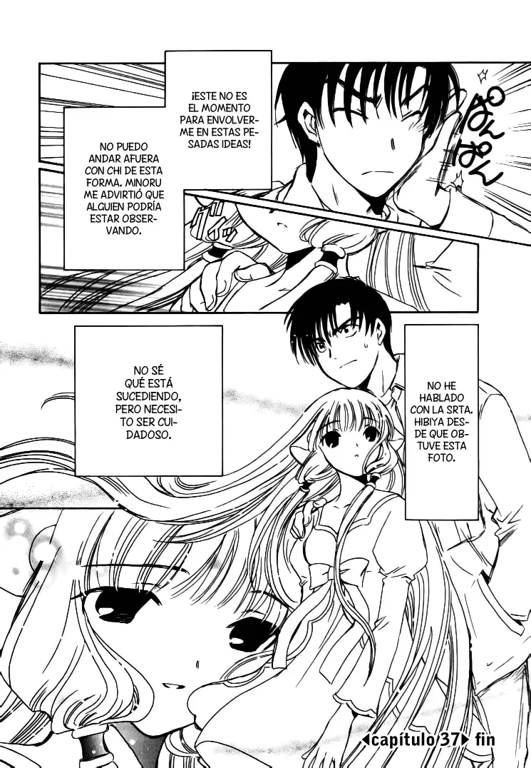 Chobits capítulo 37, página 24