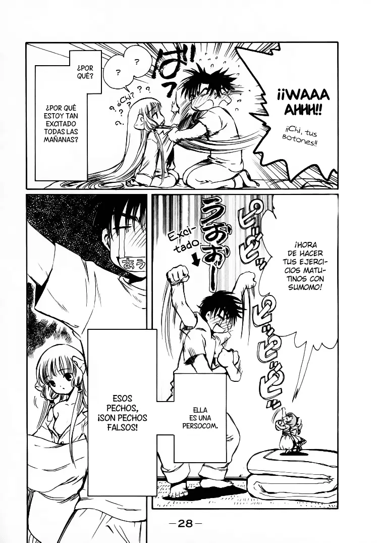 Chobits capítulo 38, página 4