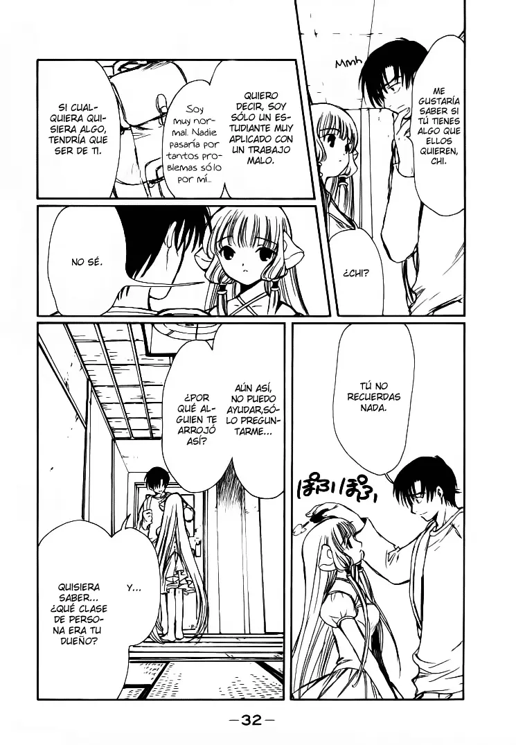 Chobits capítulo 38, página 8