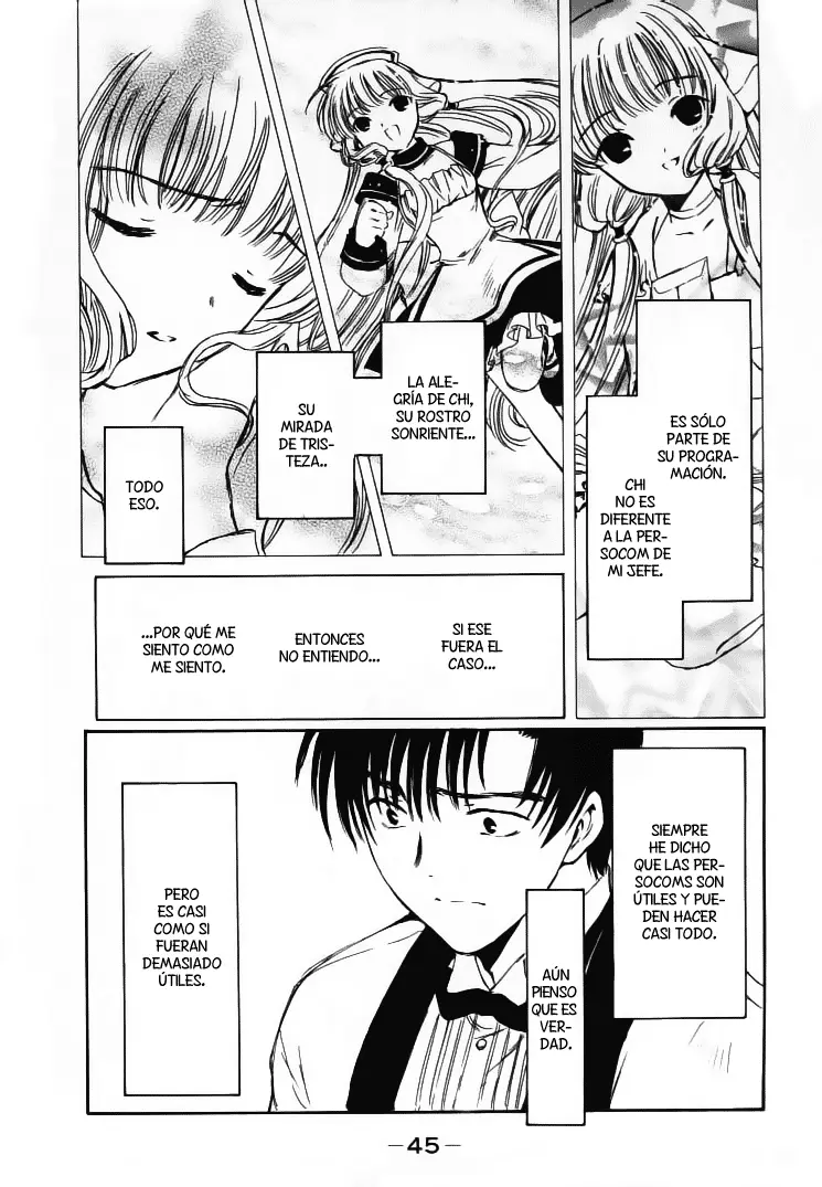 Chobits capítulo 39, página 7