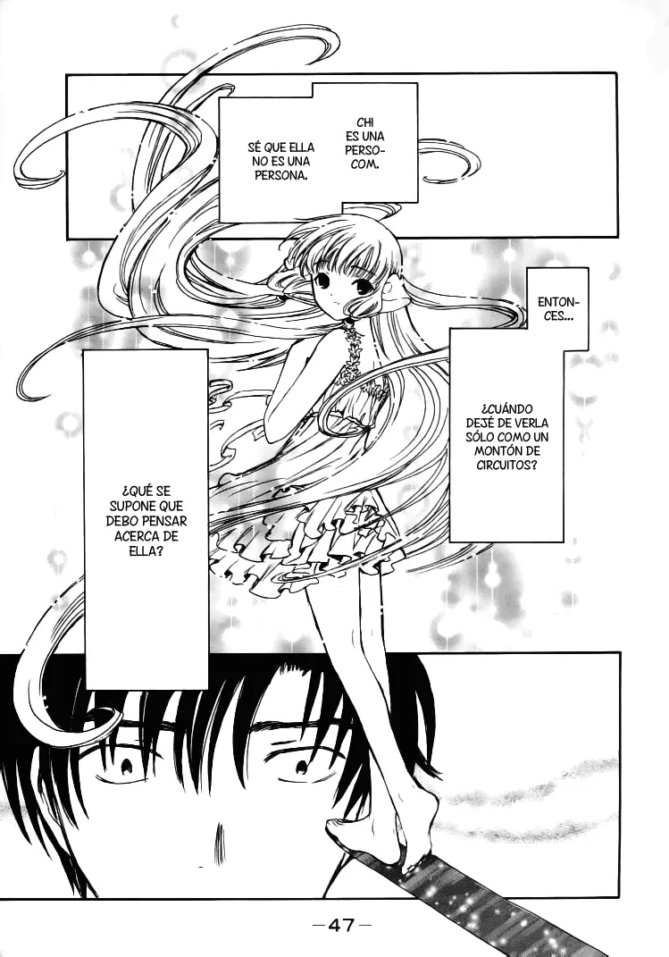 Chobits capítulo 39, página 9
