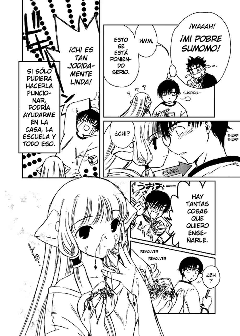 Chobits capítulo 4, página 6