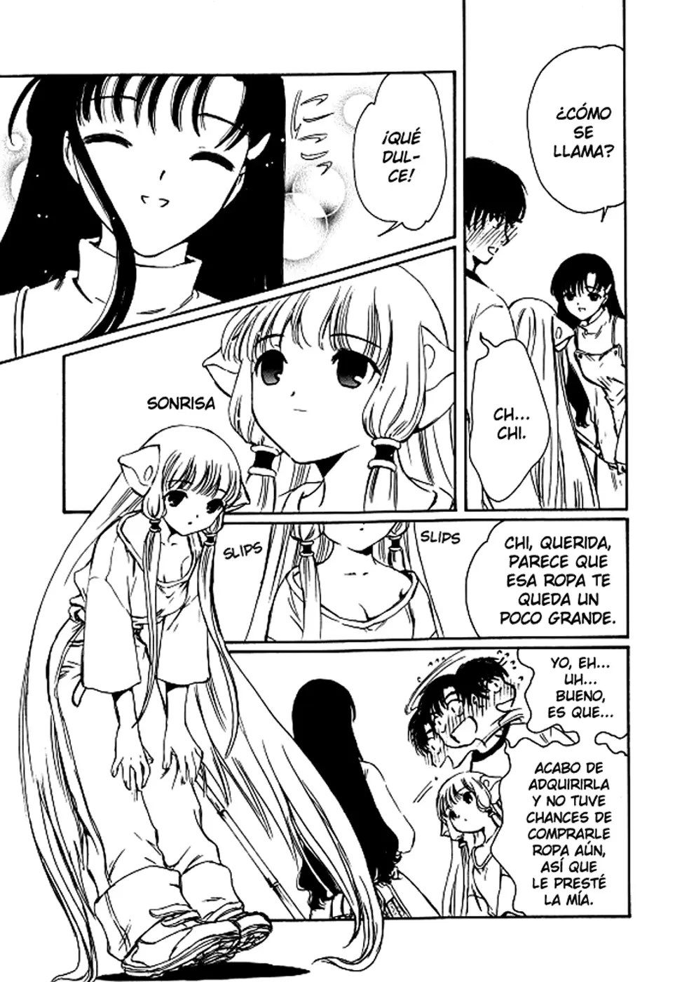Chobits capítulo 4, página 9